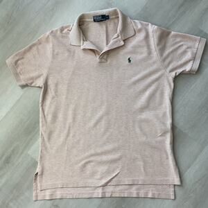 Polo Ralph Lauren Tan Brown Mens L Short Sleeve T Shirt